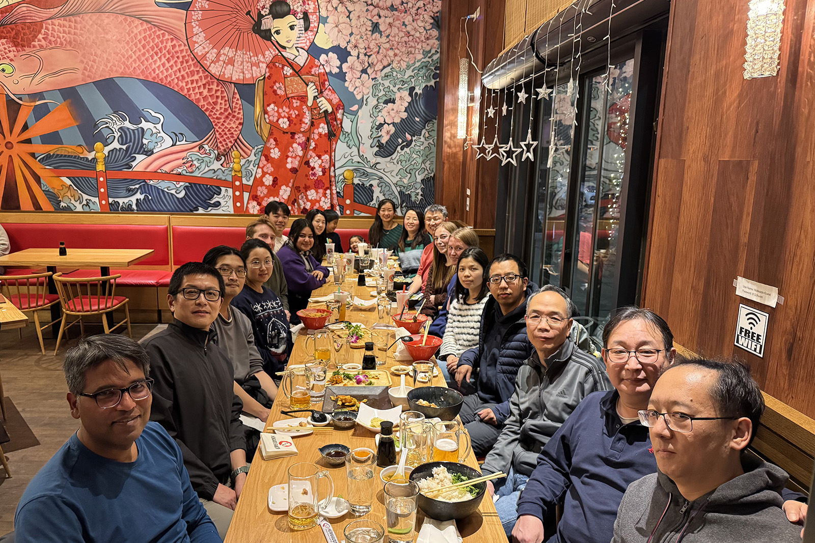 Holiday celebration dinner, 2025